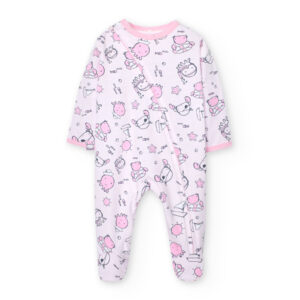 Mameluco niña Deep Sea rosa