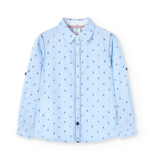 Camisa niño estampado anclas