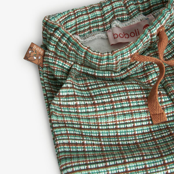 Conjunto tejido de punto oso girs-raya verde - Image 7