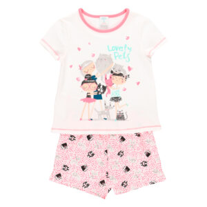 Pijama niña pets