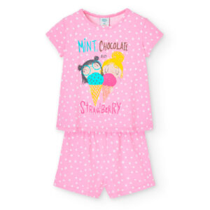 Pijama niña conos